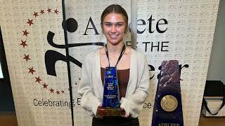 Caitlin Kraemer is the recipient of the 2023 Athlete of the Year award [upl. by Allit189]