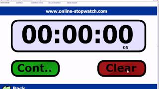 Online Stopwatch Fastest time in the world [upl. by Imij]