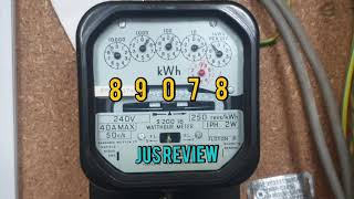 How To Read A Old Electric Meter Analogue Display [upl. by Rintoul]