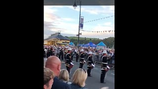 Dartmouth Royal Regatta 2023 Her Majesty’s Royal Marine Band [upl. by Ark]