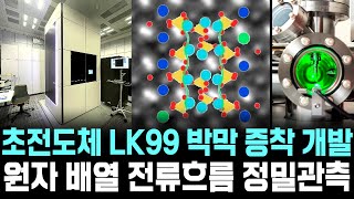 속보 초전도체 LK99 박막증착 개발 원자배열 전류흐름 정밀관측 [upl. by Ennywg]