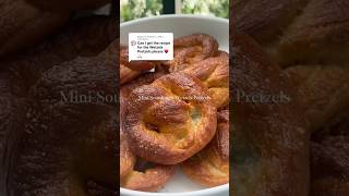 Wetzels pretzels at home 🥨 gamedayfood sourdoughforbeginners sourdoughdiscard recipes baking [upl. by Horan]