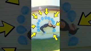 BACKFLIP BALLOON POP CHALLENGE 🎈 [upl. by Thomey213]