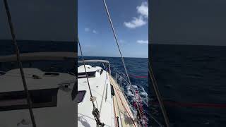 SY Iraila sailing wit Oxley sail mid Atlantic south of Cabo Verde [upl. by Nosirb819]