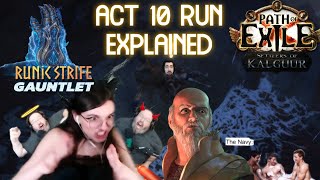 Gauntlet Act 10 Run Fully Explained Archmage Hierophant PoE 325 [upl. by Lipscomb]