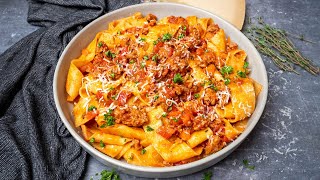 Easy Pork Ragu Pappardelle [upl. by Medardas323]