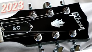 The New SGs are FANTASTIC  2023 Gibson SG Standard Custom Color Series Teal Review  Demo [upl. by Hendel]