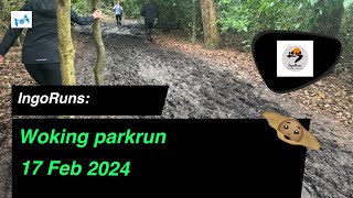 Woking parkrun survive the quicksands 3 times [upl. by Warfold]