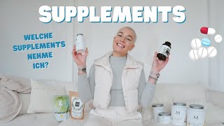 SUPPLEMENTS 💊 Welche Nahrungsergänzungsmittel nutze ich um meine Gesundheit zu optimieren [upl. by Dnaltiak]