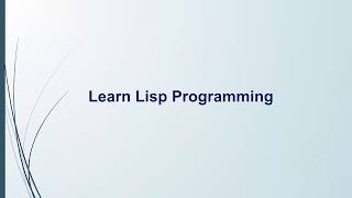 01  Crash Course in Lisp Programming in Hindi Sample Video [upl. by Akel]