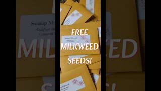 FREE SEEDS GET YOURS Milkweed Seed Giveaway amp How I pack seeds to share [upl. by Irrek752]