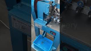 Spring washer making machine spring washer cutting machine spring lock washer machine Bysenmachinery [upl. by Erroll]