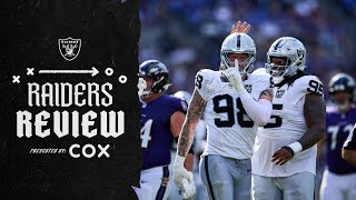 Maxx Crosby’s Dominant Week 2 Performance vs Ravens  Raiders Review  NFL [upl. by Itsirc715]