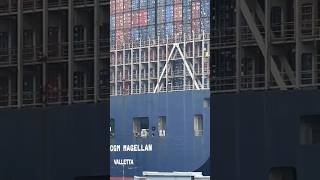 CMA CGM MAGELLAN Container Ship LA Harbor [upl. by Esahc984]