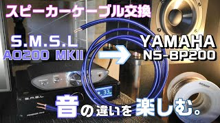 【SMSL】オーディオテクニカのケーブルで、音の違いを楽しむ！ [upl. by Ecirtram]