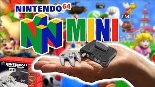 Nintendo N64 Classic MINI Announcement Trailer Features From Nintendo 64  launch Reveal Concept [upl. by Marika987]