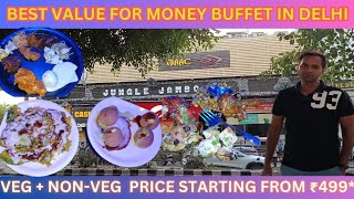 Jungle Jamboree Rajouri Garden  Best value for money Buffet In Delhi  Buffet In Delhi [upl. by Jule753]