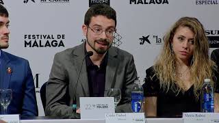 Rueda de prensa quotVosotros sois mi películaquot  22 Festival de Málaga Cine en Español [upl. by Eet]