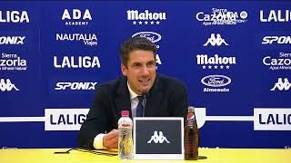 Rueda de prensa AD Alcorcón vs Real Zaragoza [upl. by Aihsei]