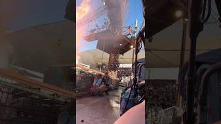 Epic Waterworld Show Explosions Stunts and Rainbows My Shocked Face Reaction [upl. by Neelyad]