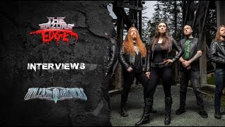 The Razors Edge  Interview with Brittney Slayes of Unleash The Archers [upl. by Packston]