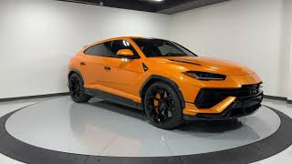 2023 Lamborghini Urus Performante  Arancio Borealis and Nero Cosmus Lamborghini Dallas  LC993 [upl. by Lennod272]