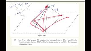 HKDSE 2013 Paper 2 Q18 3D disprove angle [upl. by Machute716]