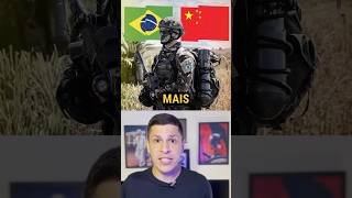 Vergonha Militar Chineses classificam o Exército Brasileiro como o mais FALSO do mundo shorts [upl. by Rabma324]