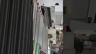 Automatic door bending machine machine doorfactory machine bending factory cnc metal [upl. by Suidualc]