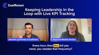 Keeping Leadership in the Loop with Live KPI Tracking [upl. by Allred]