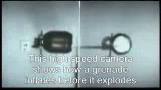 grenade detonation in slow motion [upl. by Pitzer563]