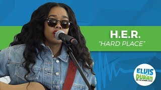 HER  quotHard Placequot Acoustic  Elvis Duran Live [upl. by Forrest]