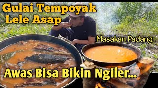 MASAKAN PADANGGULAI TEMPOYAK DURIAN LELE ASAP RASANYA BIKIN MELELEH [upl. by Dulla269]