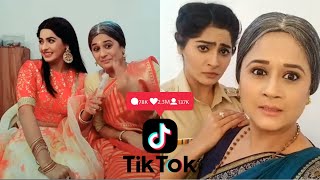 Yukti Kapoor and Amita Choksis Tiktok Videos [upl. by Ennovi851]