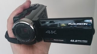 FLOUREON 4K Camera with WIFI 48MP 16X Touch Screen Review [upl. by Aseel]