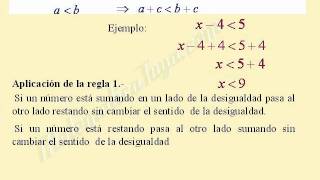 Propiedades de desigualdades Inecuaciones equivalentes 12 [upl. by Leonteen]