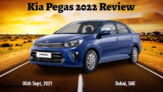 KIA PEGAS 2022 REVIEW  Never Seen Before  Exterior amp interior  Hafsa and Husband Vlog 23 [upl. by Hassett]