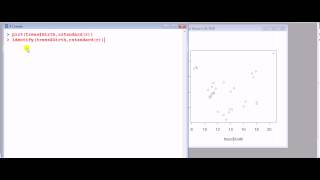 Statistics with R Example of outlier and leverage analysis part 2 of 3 [upl. by Ahsirhcal355]