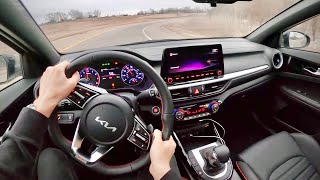 2022 Kia Forte GT 7Speed DCT wGT2 Package  POV First Impressions [upl. by Tremayne]