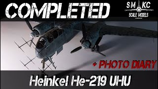 Heinkel He219 UHU  Revell 132 [upl. by Yslek]