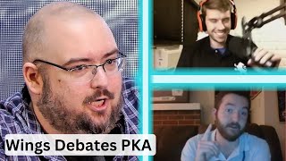 WingsOfRedemption￼ DESTROYED in debate on Old PKA  Podcast Highlight Clip of best Wings PKA moments [upl. by Rexanne]