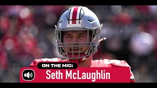 Ohio States Seth McLaughlin on improved offensive line play against Western Michigan [upl. by Tuppeny861]