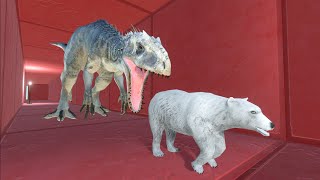 Indominus Rex In The Tunnel  How To Escape [upl. by Rosaleen985]