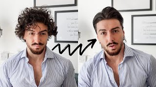 Straight to Wavy Hair without using any Products  Men’s styling Tutorial [upl. by Isabelita460]