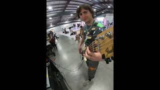 2022 Irondale Winter Drumline Bass Guitar Cam 2 [upl. by Tannen]