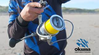 Okuma Long Cast Surf 8k Reel [upl. by Bennet167]