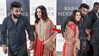 The Queen Shehnaaz Kaur Gill arrives with brother Shehbaz at Baba Siddiques Iftaar Party 2023 [upl. by Ula]