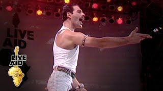 Queen  Hammer To Fall Live Aid 1985 [upl. by Dodson914]