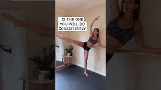 What is the best workout for toned legs barreathome shortsyoutube barrefitness barreworkout [upl. by Gannie118]