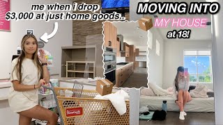 MOVING INTO MY HOUSE unboxing amp decorating 📦 GOING SOLO DIARIES EPISODE 5 [upl. by Lleuqar]